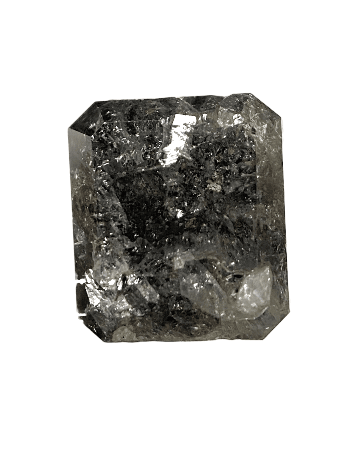 Salt And Pepper Diamond Emerald Cut Diamond Salt And Pepper Diamond Emerald Cut Diamond