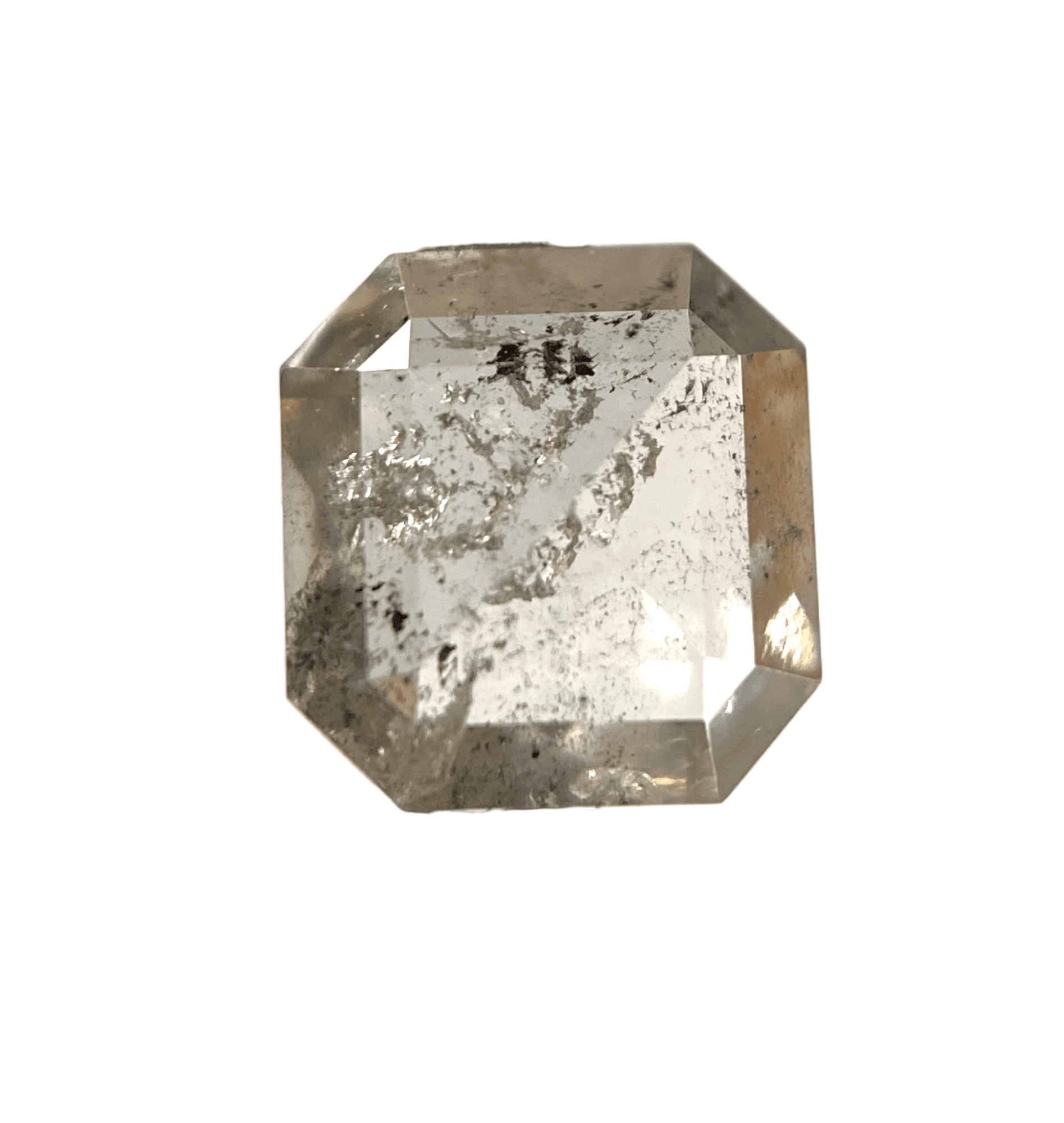 Salt and Pepper Diamond Asscher cut Salt and Pepper Diamond Asscher cut