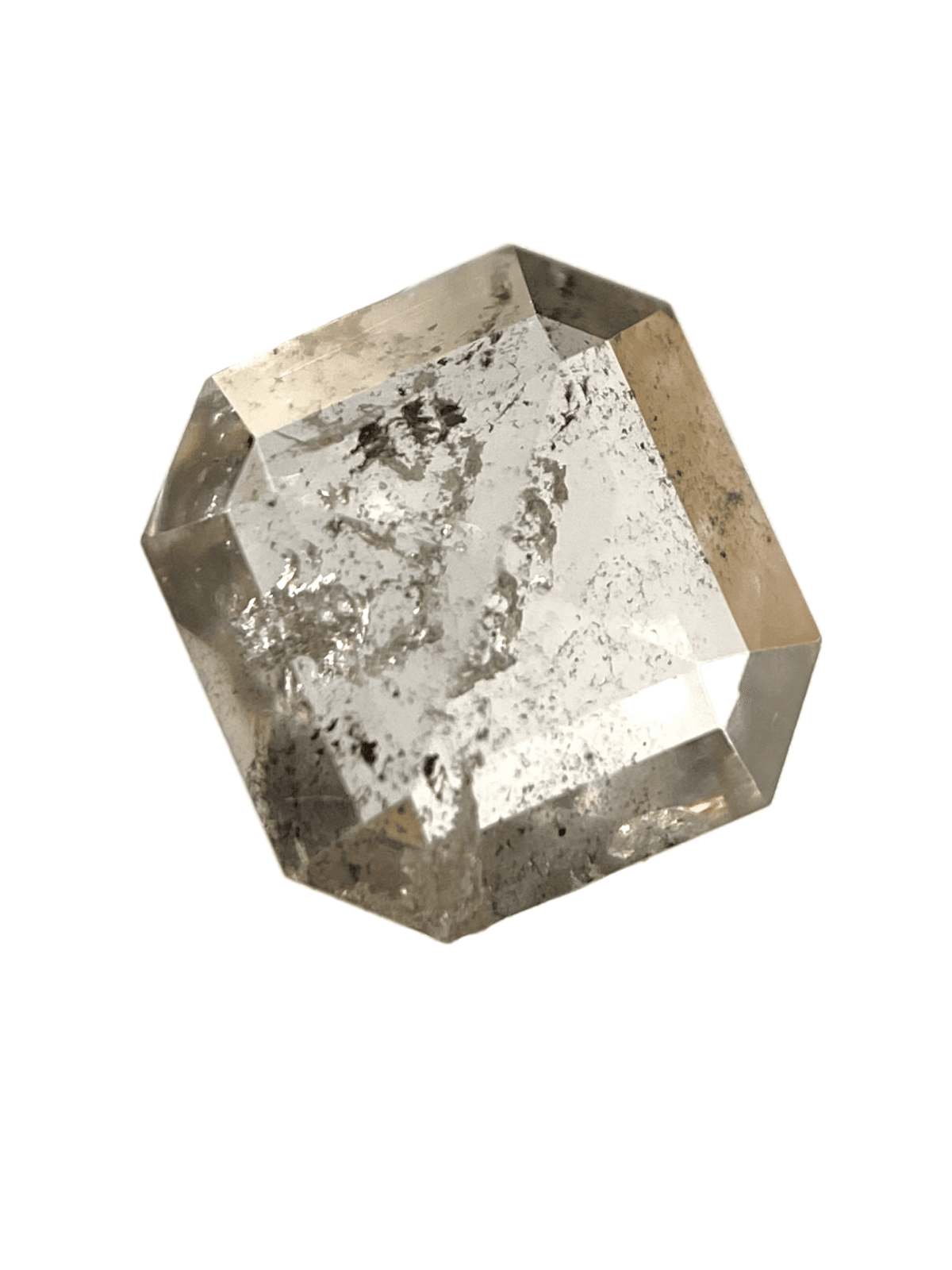 Salt and Pepper Diamond Asscher cut Salt and Pepper Diamond Asscher cut