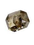 0.79 CT -Emerald Shape Brown Color Salt And Pepper Diamond