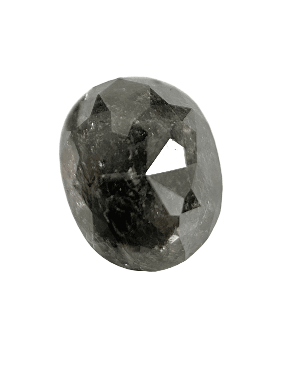 1.44 CT Salt And Pepper diamond Oval shape 1.44 CT Salt And Pepper diamond Oval shape