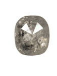 0.68 CT Salt And Pepper Diamond  Blackish Color