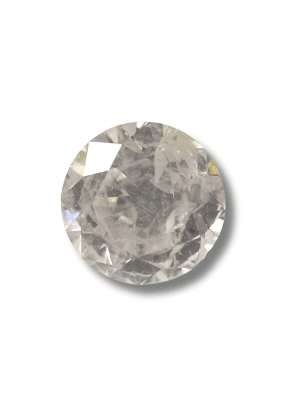 1.65 CT Salt and pepper Diamond Round Brilliant shape Diamond Milky Diamond Omimportsinc