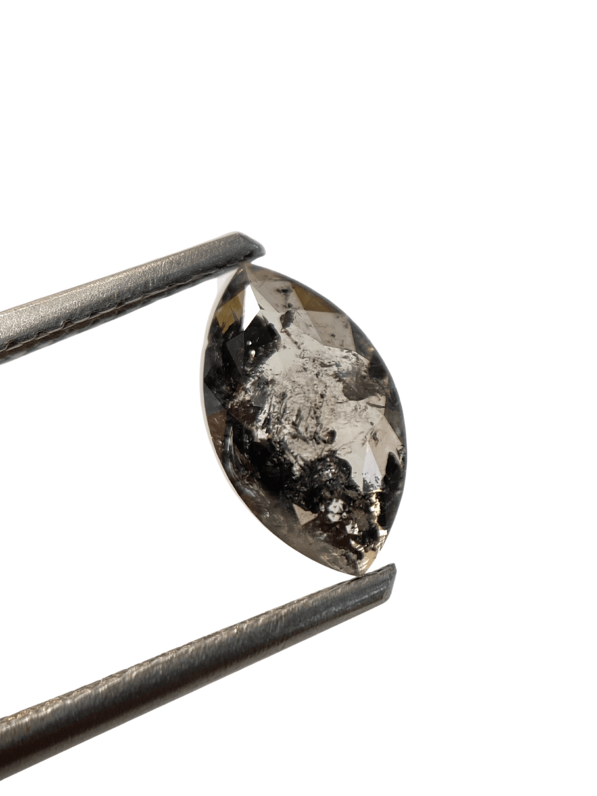 1.02Ct Salt And Pepper Diamond Marquise Shape 1.02Ct Salt And Pepper Diamond Marquise Shape