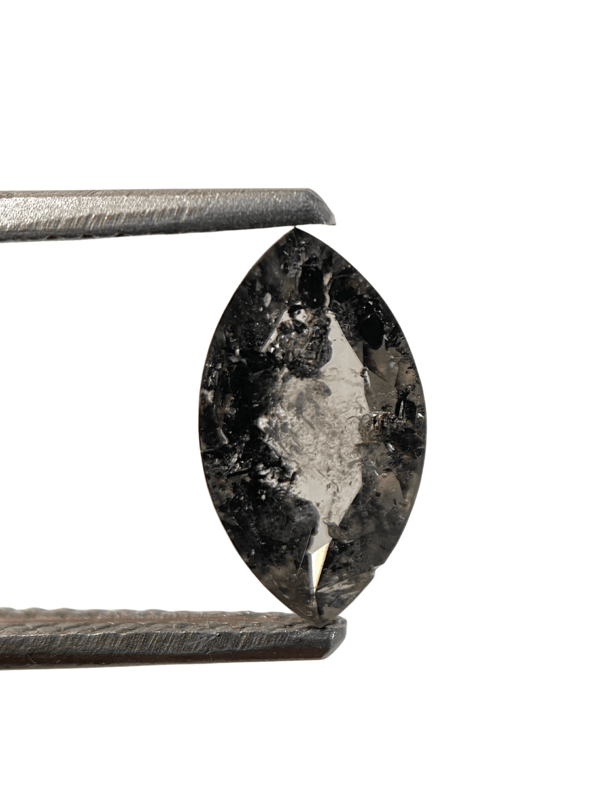 14 1.02Ct Salt And Pepper Diamond Marquise Shape