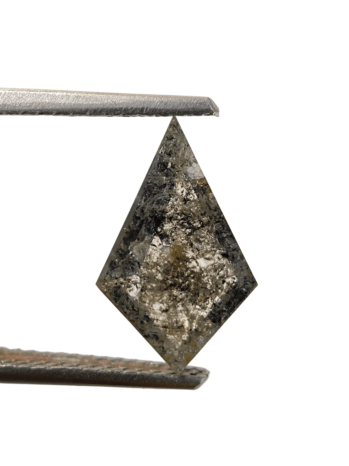 1.42ct Salt And Pepper Diamond Kite Shape Diamond Black Color Diamond Omimportsinc Om 1.42ct Salt And Pepper Diamond Kite Shape Diamond Black Color Diamond Omimportsinc Om