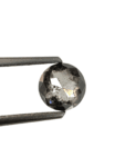 1.07Ct Salt And Pepper Diamond Round Rose Shape Diamond Black Color Diamond Omimportsinc Om OM20