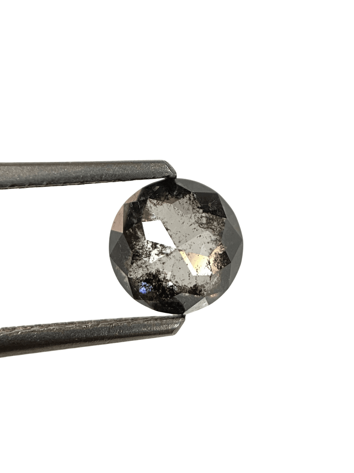 1.07Ct Salt And Pepper Diamond Round Rose Shape Diamond Black Color Diamond Omimportsinc Om OM20 1.07Ct Salt And Pepper Diamond Round Rose Shape Diamond Black Color Diamond Omimportsinc Om OM20