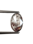 1.92Ct Salt And Pepper Diamond Oval