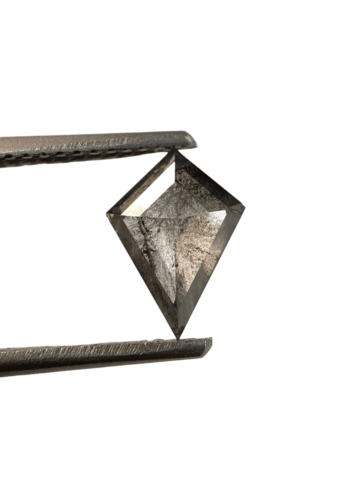 1.18Ct Salt And Pepper Diamond Kite Shape Diamond Grey Color Diamond Omimportsinc Om 1.18Ct Salt And Pepper Diamond Kite Shape Diamond Grey Color Diamond Omimportsinc Om