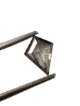 1.18Ct Salt And Pepper Diamond Kite Shape Diamond Grey Color Diamond Omimportsinc Om