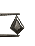 1.18Ct Salt And Pepper Diamond Kite Shape Diamond Grey Color Diamond Omimportsinc Om