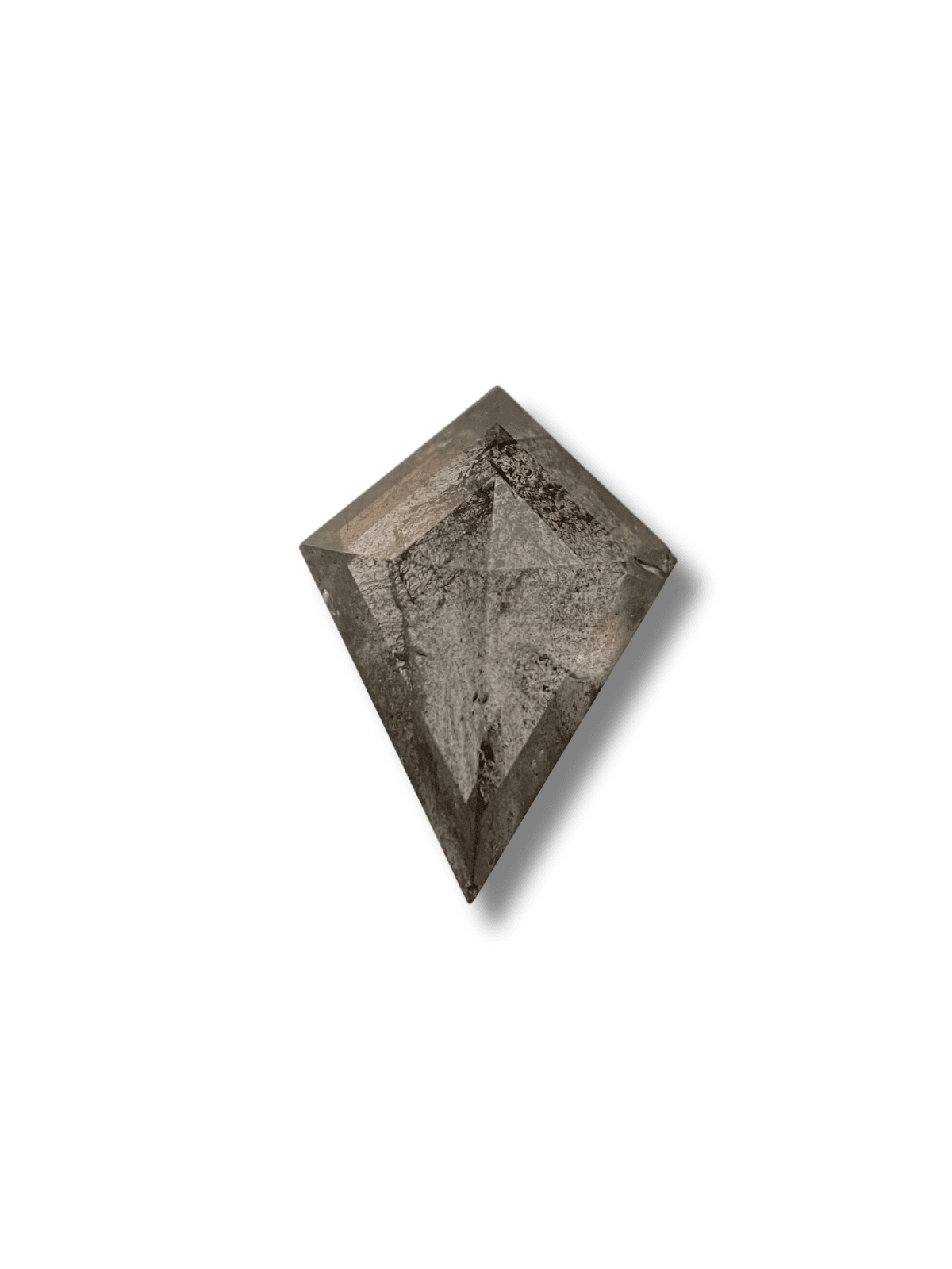 1.18Ct Salt And Pepper Diamond Kite Shape Diamond Grey Color Diamond Omimportsinc Om 1.18Ct Salt And Pepper Diamond Kite Shape Diamond Grey Color Diamond Omimportsinc Om