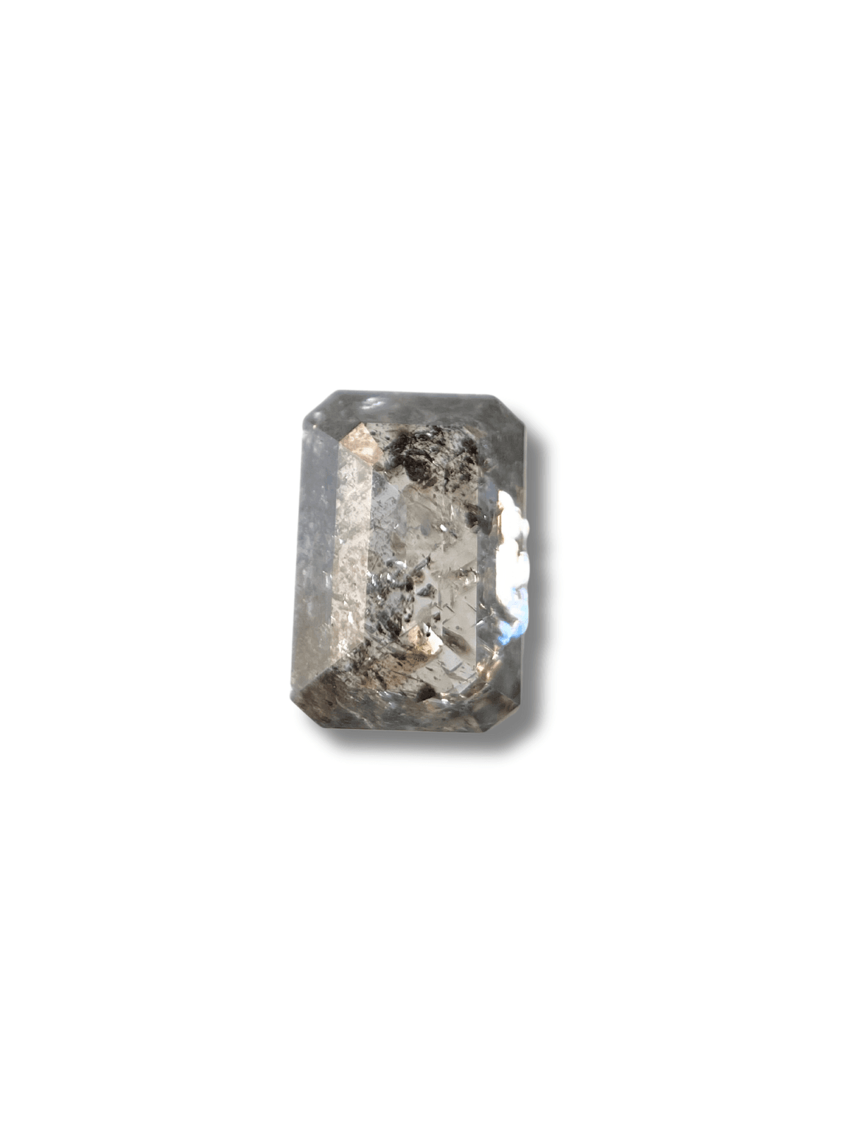 1.11Ct Salt And Diamond Emerald Shape Diamond Grey Color Diamond Omimportsinc Om OM621.11Ct Salt And Diamond Emerald Shape Diamond Grey Color Diamond Omimportsinc Om OM62 1.11Ct Salt And Diamond Emerald Shape Diamond Grey Color Diamond Omimportsinc Om OM62