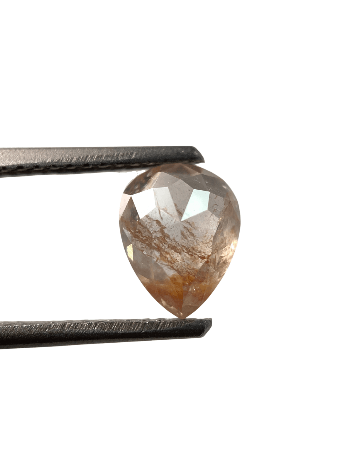 1.62ct Salt And Pepper Diamond Pear Shape Diamond Orange Color Diamond Omimportsinc Om 1.62ct Salt And Pepper Diamond Pear Shape Diamond Orange Color Diamond Omimportsinc Om