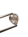 1.05Ct Salt And Pepper Diamond Pear Shape Diamond Light Grey Color Diamond Omimportsinc Om OM47