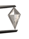 1.13CT Salt And Pepper Diamond Kite Shape Grey Color Natural Loose Diamond For Engagement And Wedding Ring