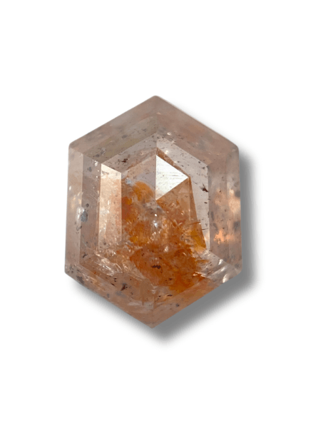 1.98CT 8.76*6.55*3.95 Salt And Pepper Diamond Kite Shape Grey Color Natural Loose Diamond For Engagement And Wedding Ring OM72