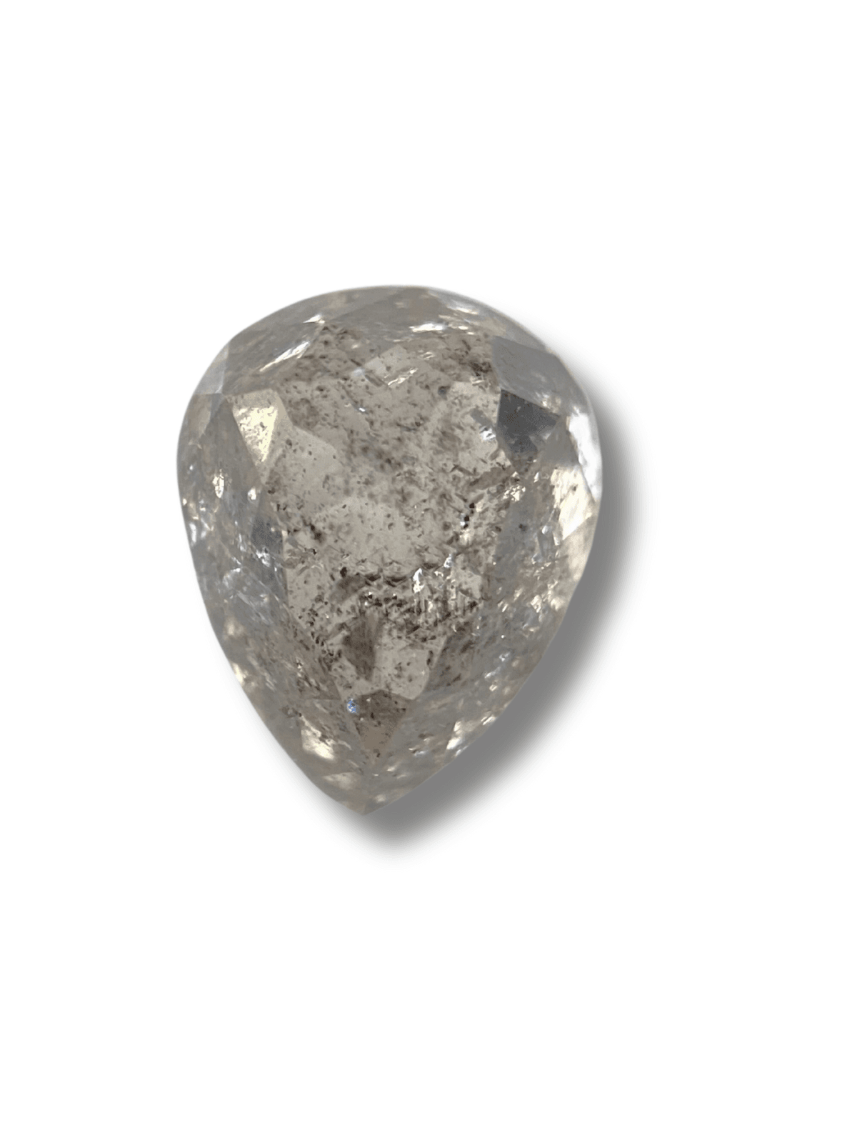 Salt And Pepper Diamond Pear Shape Diamond Light Grey Color Diamond For Engagement And Wedding Ring Natural Diamond Diamond Shape Salt And Pepper Diamond Pear Shape Diamond Light Grey Color Diamond For Engagement And Wedding Ring Natural Diamond Diamond Shape