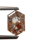 1.39Ct Salt And Pepper Diamond Hexagon
