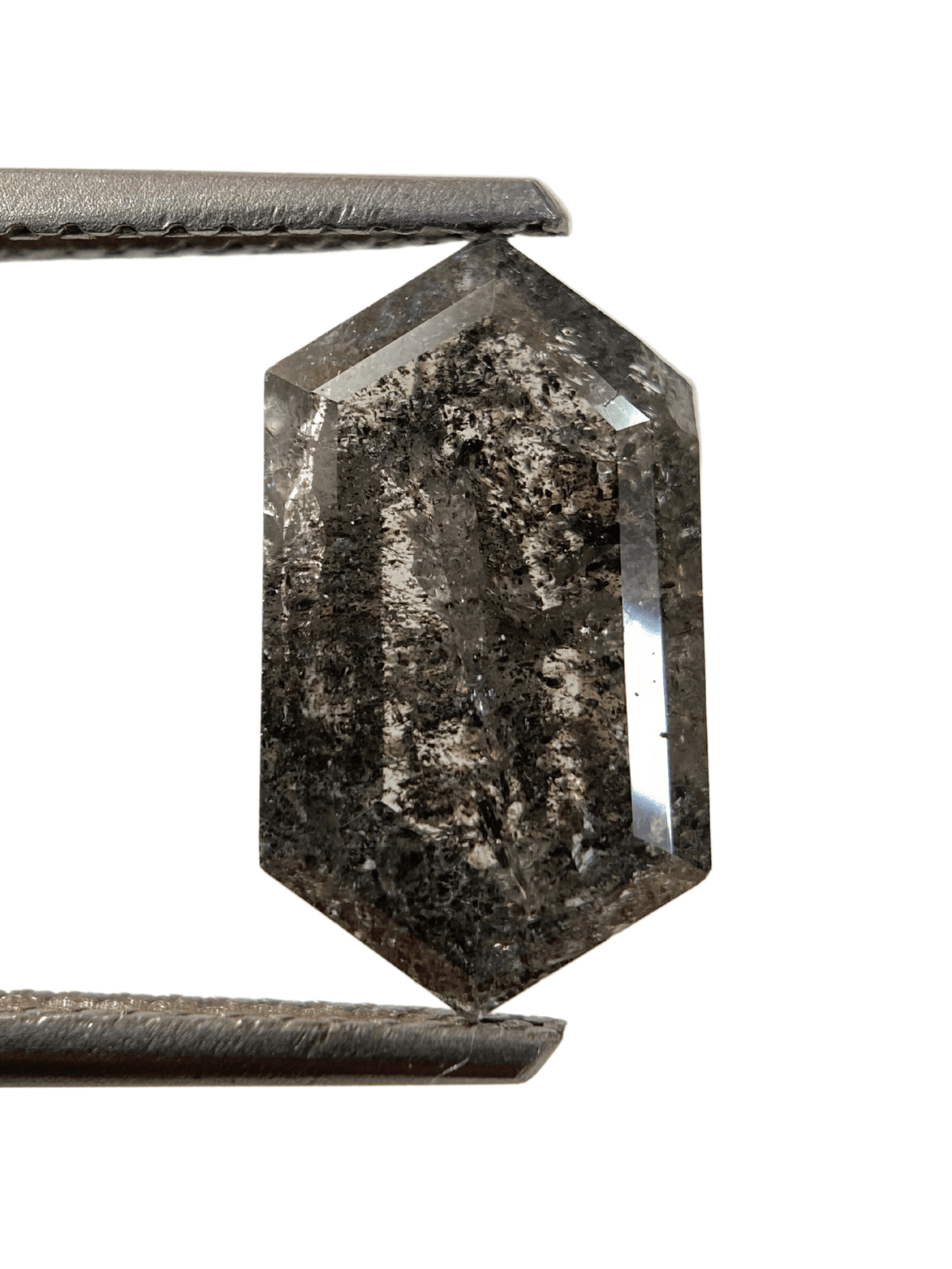 Salt And Pepper Diamond Hexagon Shape Diamond Black Color Diamond For Engagement And Wedding Ring Natural Diamond Diamond Shape Diamond Images Salt And Pepper Diamond Hexagon Shape Diamond Black Color Diamond For Engagement And Wedding Ring Natural Diamond Diamond Shape Diamond Images