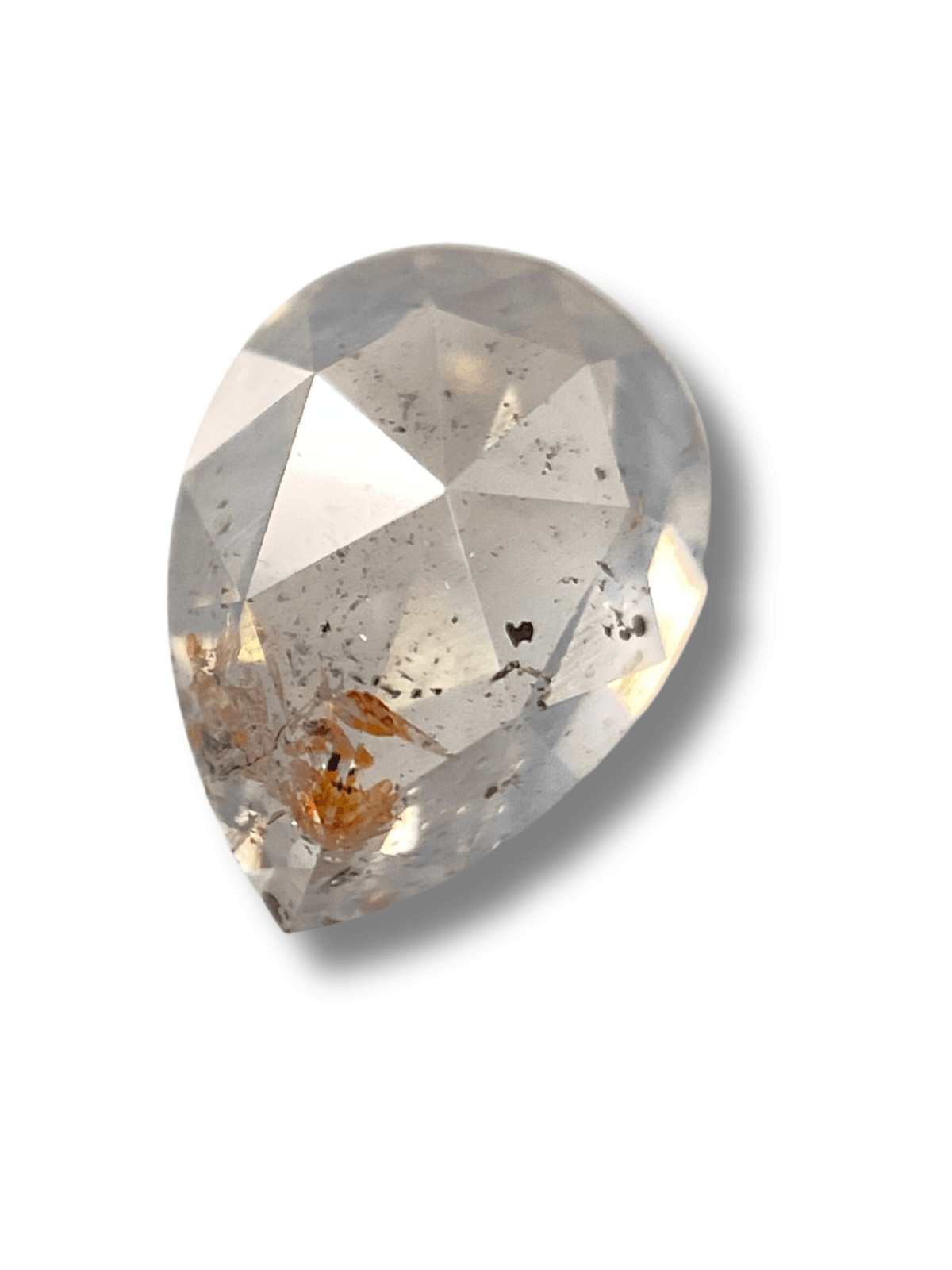 1CT Salt And Pepper Diamond Pear Shape Diamond Grey Color Diamond For Engagement And Wedding Ring Natural Diamond Diamond Shape Fancy Shape 1CT Salt And Pepper Diamond Pear Shape Diamond Grey Color Diamond For Engagement And Wedding Ring Natural Diamond Diamond Shape Fancy Shape