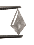 1.13CT Salt And Pepper Diamond Kite Shape Grey Color Natural Loose Diamond For Engagement And Wedding Ring