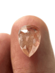 Rustic Diamond Pear Shape Diamond Orange Color Diamond For Engagement And Wedding Ring Natural Diamond Diamond Shape Diamond Images