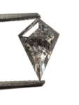 1.34CT 10.63*7.02*3.13 Salt And Pepper Diamond Kite Shape Diamond Grey Color Diamond For Engagement And Wedding Ring OM77