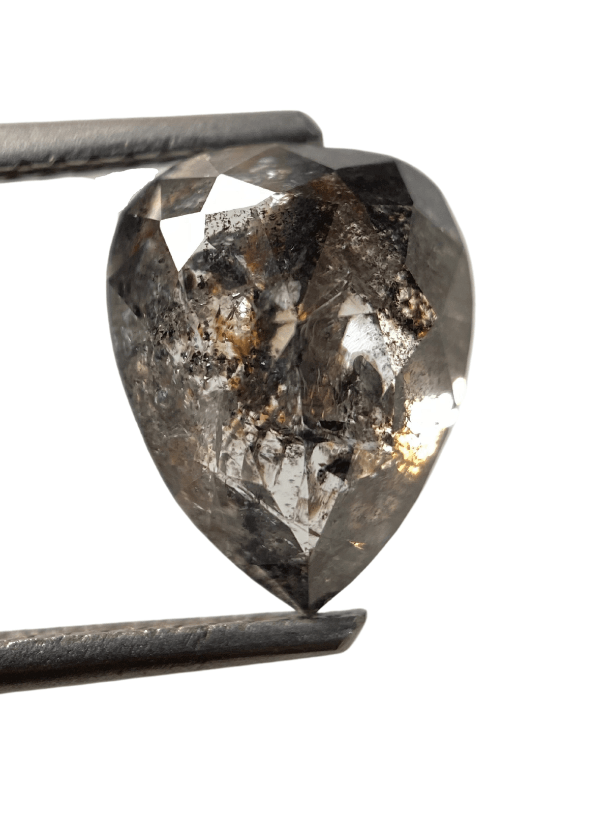 Salt And Pepper Diamond Pear Shape Diamond Brown Color Diamond For Engagement And Wedding Ring Natural Diamond Diamond Shape Diamond Images Salt And Pepper Diamond Pear Shape Diamond Brown Color Diamond For Engagement And Wedding Ring Natural Diamond Diamond Shape Diamond Images