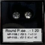 1105-6 Round rose