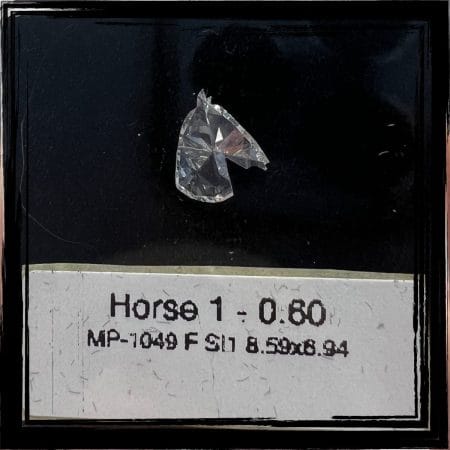 0.6CT Horse Shape Natural Fancy Diamond For Wedding Ring