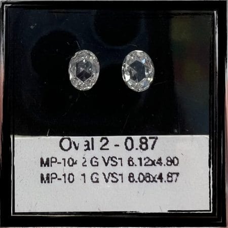 0.87CT Oval Natural Diamond