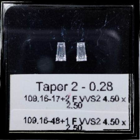 0.28CT Taper Natural Diamond
