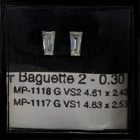 0.30CT Taper Natural Diamond