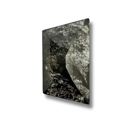 Salt And Pepper Diamond Trapezoid Shape Blackish Color Diamond