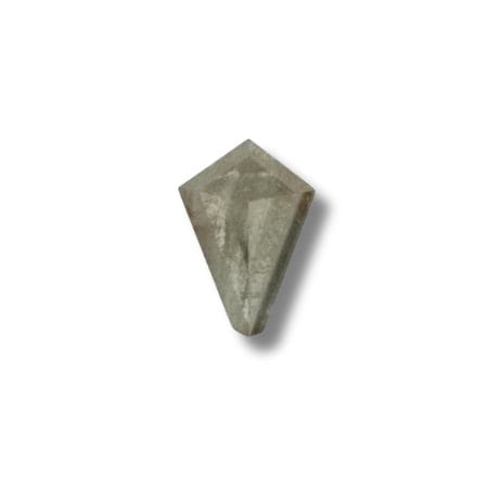 Salt And Pepper Diamond Kite Shape Light Grey Color Diamond