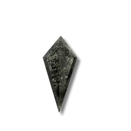 Salt And Pepper Diamond Kite Shape Blackish Color Diamond