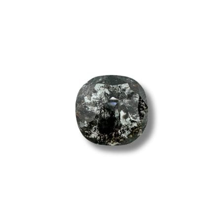 Salt And Pepper Diamond Cushion Shape Blackish Color Diamond