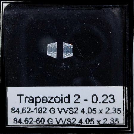 0.23CT Trapezoid Natural Diamond