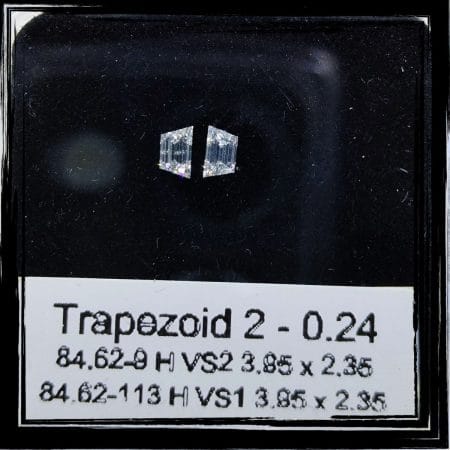 0.24CT Trapezoid Natural Diamond