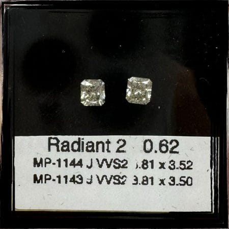 0.62CT Radiant Natural Diamond