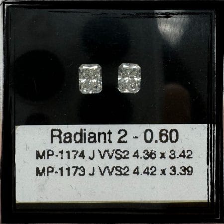 0.60CT Radiant Natural Diamond