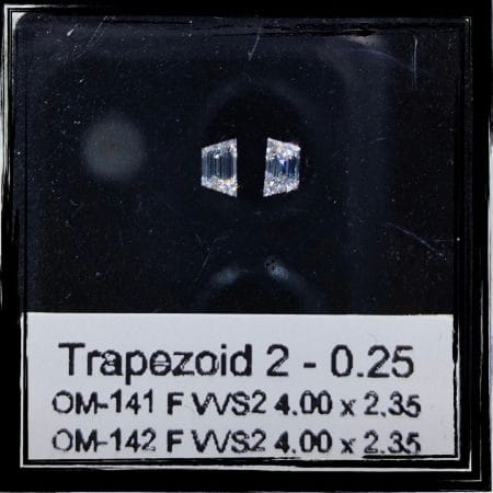 0.25CT Trapezoid Natural Diamond