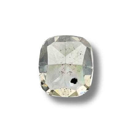 Salt And Pepper Diamond Cushion Shape Yellowish Color Diamond