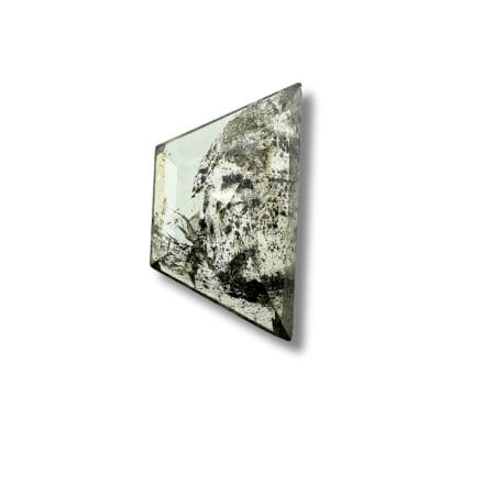 Salt And Pepper Diamond Trepezoid Shape Light Grey Color Diamond