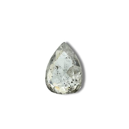 Salt And Pepper Diamond Pear Shape Icy White Color Diamond