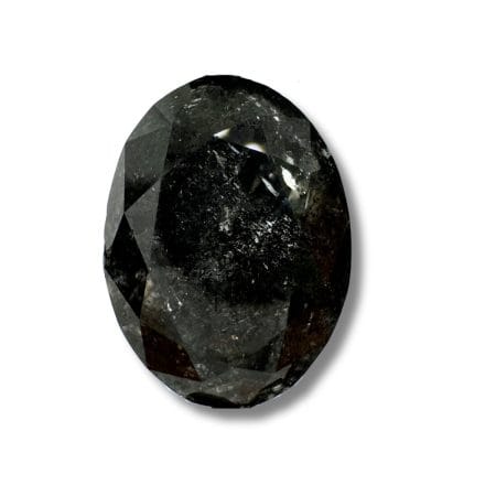 Salt And Pepper Diamond Cushion Shape Blackish Color Diamond