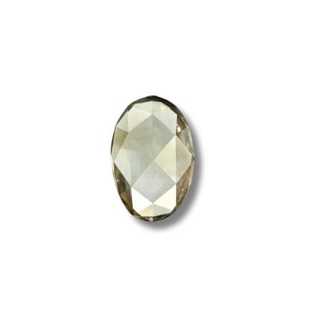 Salt And Pepper Diamond Oval Shape Yellowish Color Diamond
