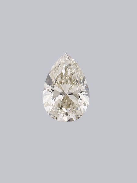 2.07CT Pear Shape Natural Fancy Diamond For Wedding Ring